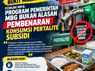 Kepala SPPG Bukit Malintang Sebut, Penggunaan BBM Subsidi  Sah di Program MBG : Forum MP4 Bukan Alasan Pembenaran